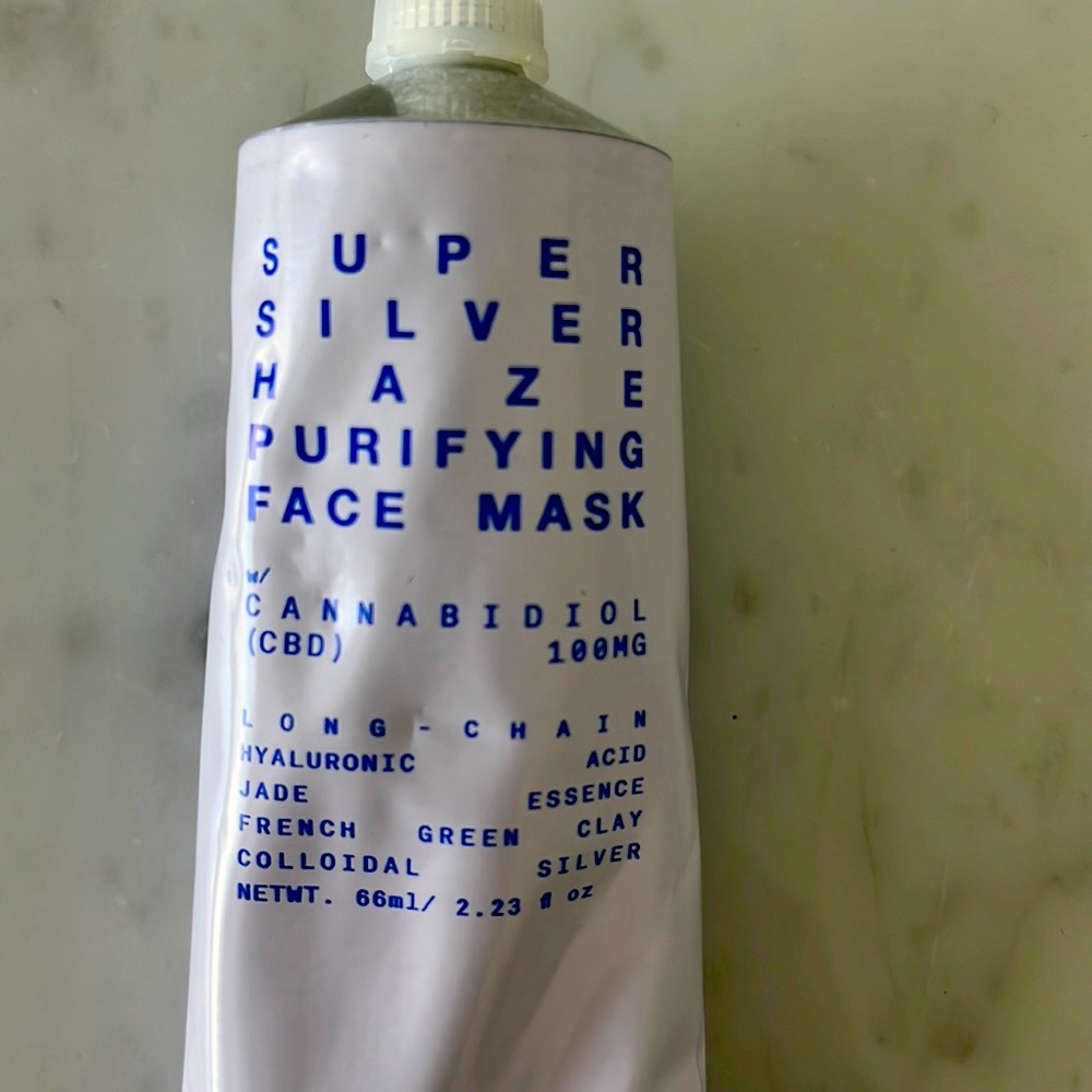 Super Silver Haze purifying face mask